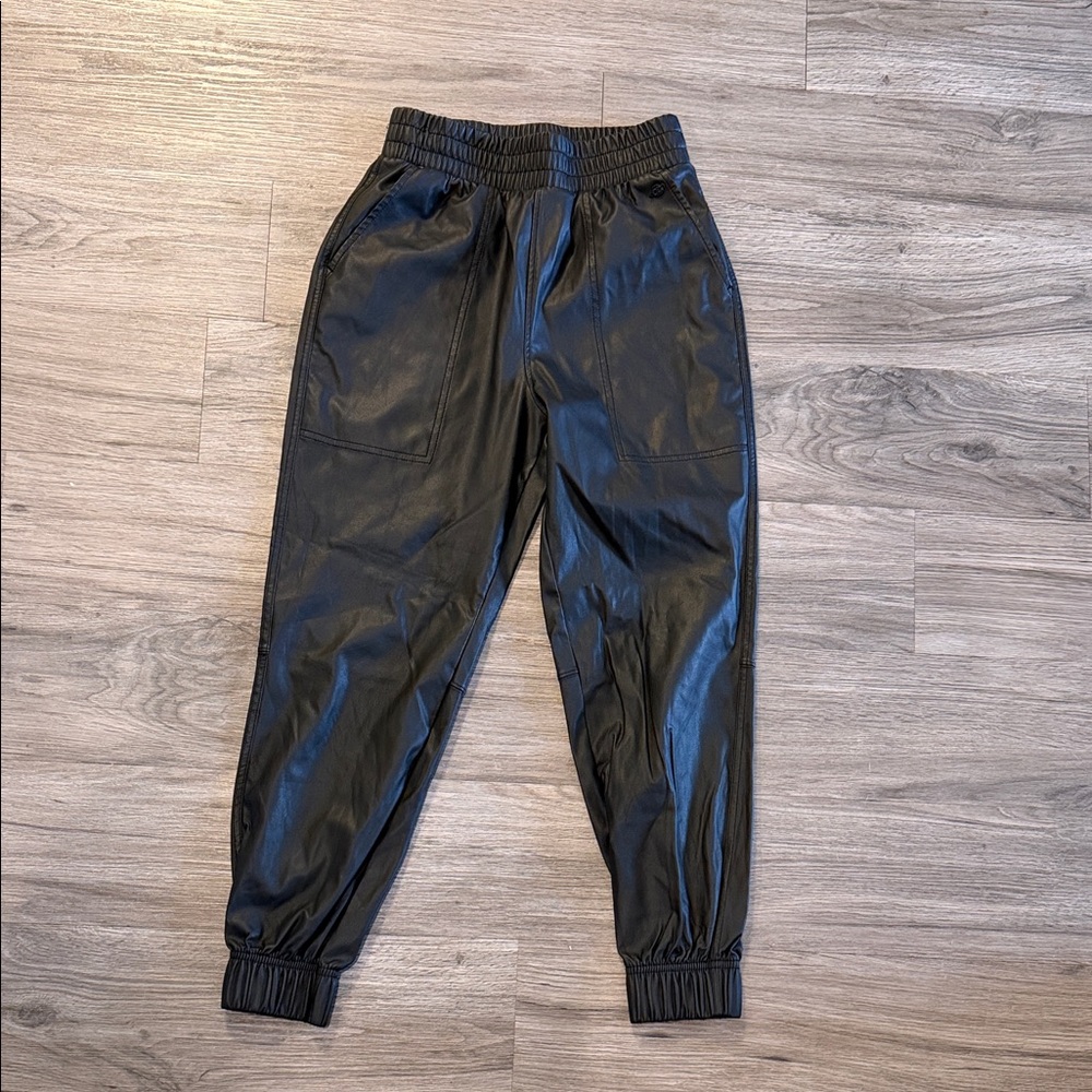 CALIA by Carrie Underwood Black Faux Leather Pants